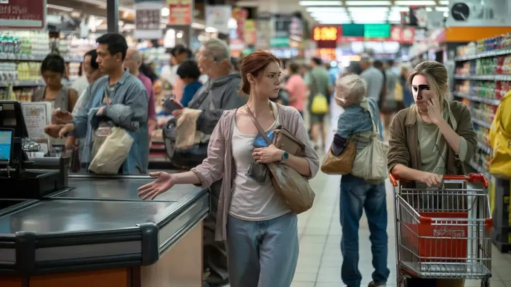 6 seltene Bewusstseins-Merkmale, die Menschen zeigen, die Gestresste im Supermarkt vorlassen