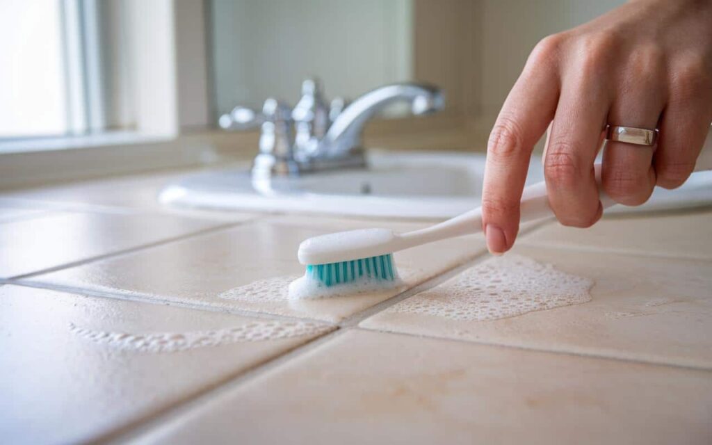 Entdecken Sie den Geheimtipp: So reinigen Sie Fugen in der Dusche schnell und effektiv mit einem Gartenprodukt!